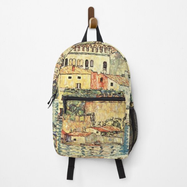 Item preview, Famous Painting "Malcesine am Gardese" by Gustav Klimt from 1913 designed and sold by VintageArtByIda.