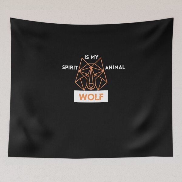 Item preview, Copy of Wolf is my spirit animal designed and sold by NikkosDesigns.