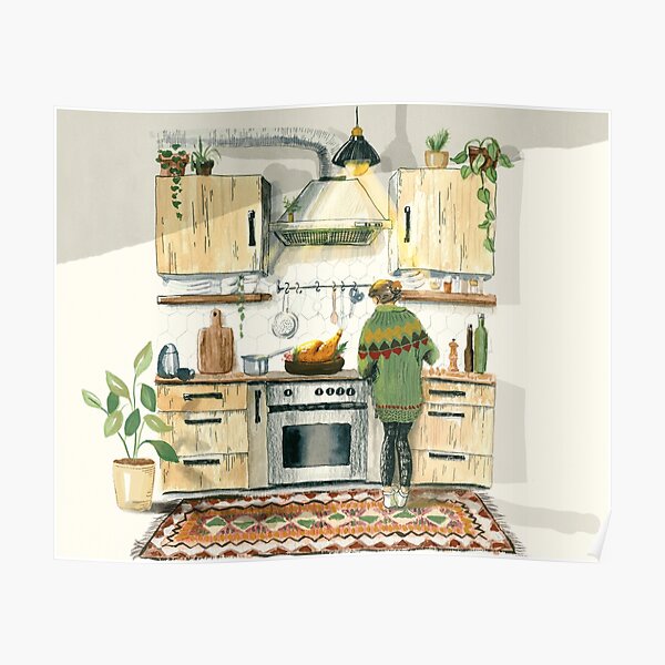 Lovely kitchen Poster