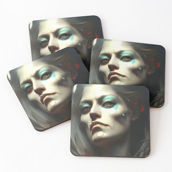 Item preview, Demonic woman portrait designed and sold by brandway.