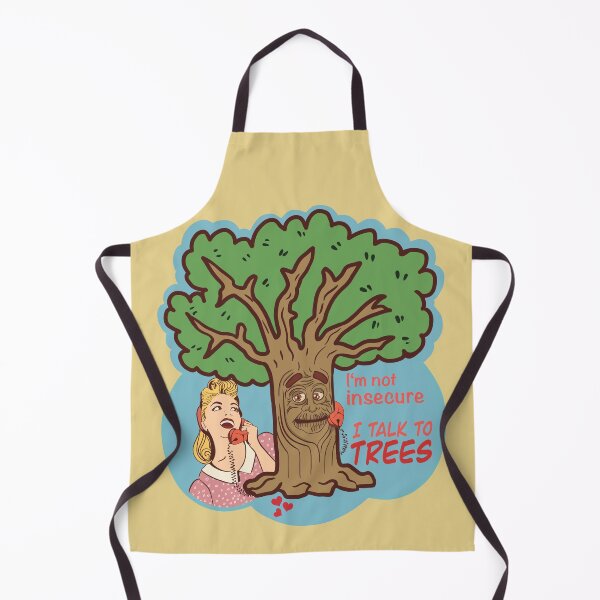 Item preview, I'm not insecure, I talk to trees! - With Text designed and sold by gaslight-n.