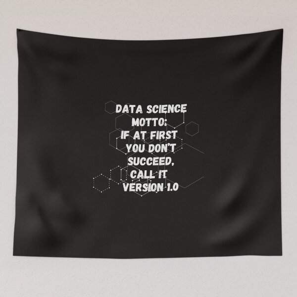 Item preview, Data Science Funny Motto Joke designed and sold by t1n3333.