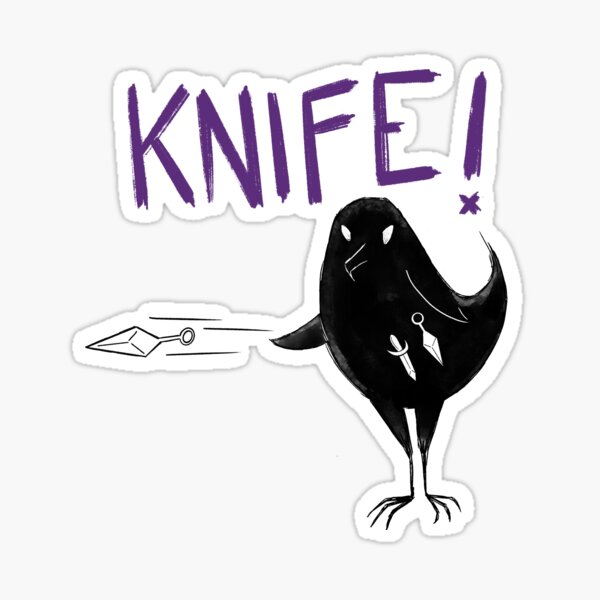 Item preview, Inej and her knife designed and sold by marvinthecrow.