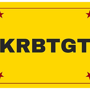 Vorschaubild zum Design Goldenes Ticket KRBTGT von maikroservice