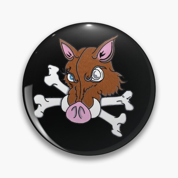Item preview, Pretty pig n' Cross bones designed and sold by AlchemistArtist.
