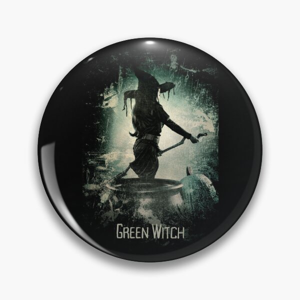 Item preview, Green Witch designed and sold by Edenglow Prints & Peculiars.