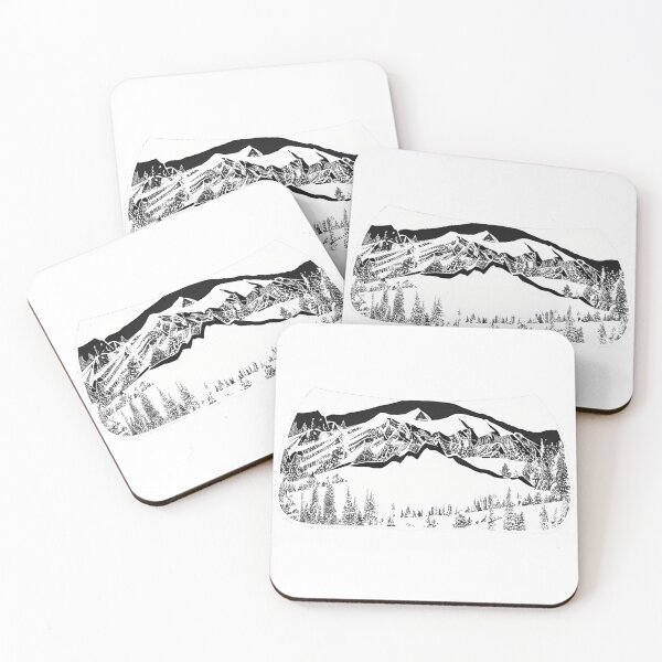 Item preview, Snowboarding/Skiing Ski Resort Style Design #12 designed and sold by ShredPow480.