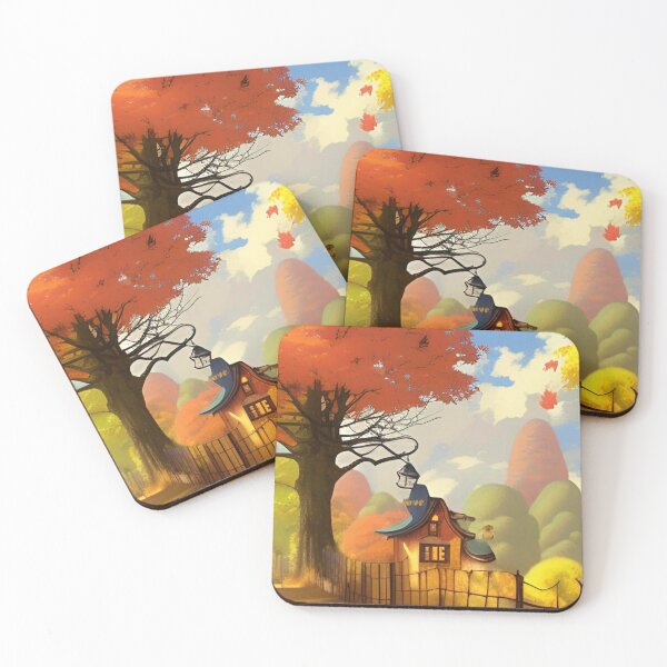 Item preview, Countryside along the autumn road designed and sold by PSYCO-art.