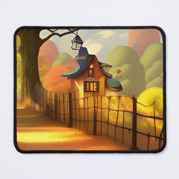 Item preview, Countryside along the autumn road designed and sold by PSYCO-art.