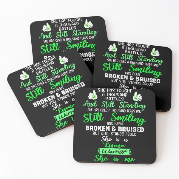 Item preview, Lyme Warrior SHE IS ME - Support Lyme Fighter Gifts designed and sold by Berriosly.