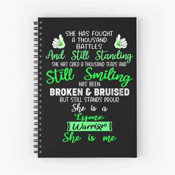 Item preview, Lyme Warrior SHE IS ME - Support Lyme Fighter Gifts designed and sold by Berriosly.
