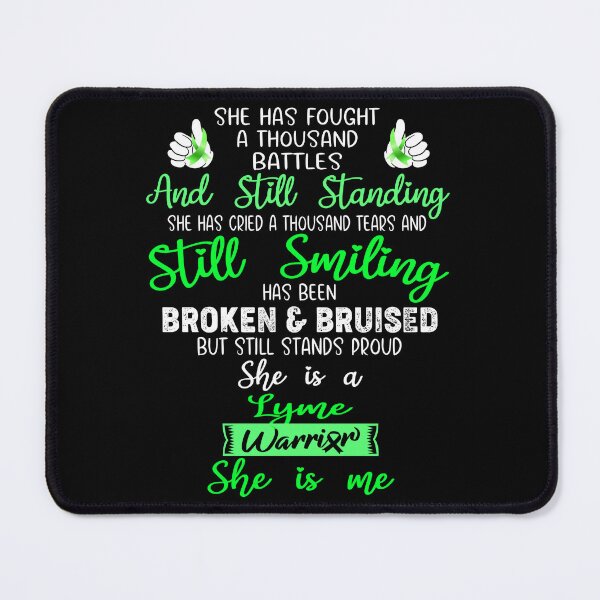 Item preview, Lyme Warrior SHE IS ME - Support Lyme Fighter Gifts designed and sold by Berriosly.