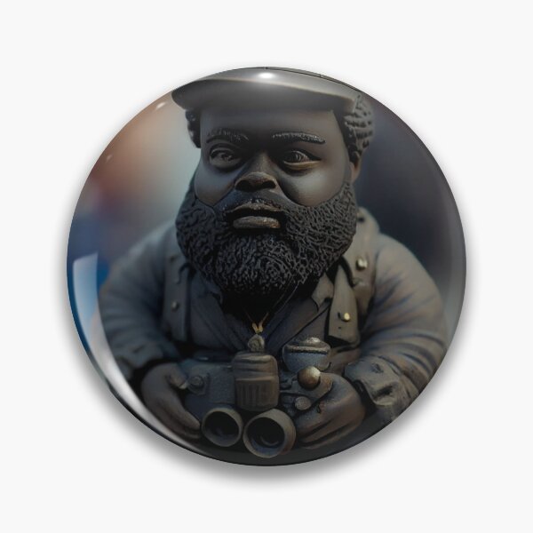 Item preview, BLACK THOUGHT Gnome designed and sold by HeyYau.