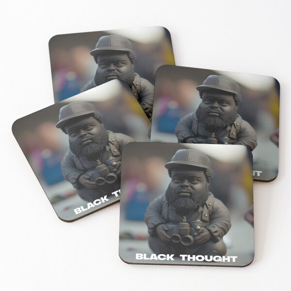Item preview, BLACK THOUGHT Gnome designed and sold by HeyYau.