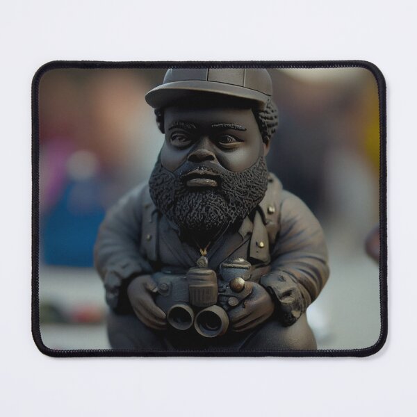 Item preview, BLACK THOUGHT Gnome designed and sold by HeyYau.