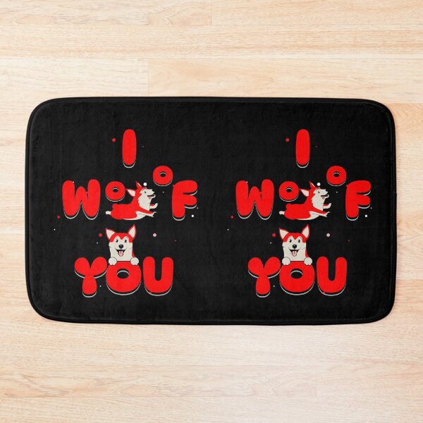 Item preview, I Woof You 1 designed and sold by SimplyMe-Plus.