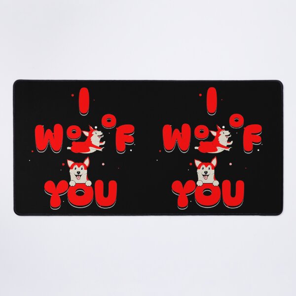 Item preview, I Woof You 1 designed and sold by SimplyMe-Plus.