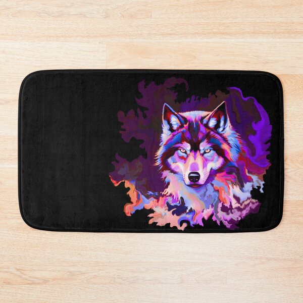 Item preview, Mystic Wolf Purple designed and sold by BuyByButterfly.