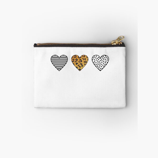 Item preview, Three Hearts, Leopard Print, Dot, Stripe designed and sold by artfulnotebook.