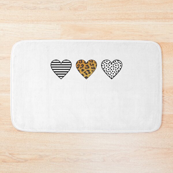 Item preview, Three Hearts, Leopard Print, Dot, Stripe designed and sold by artfulnotebook.