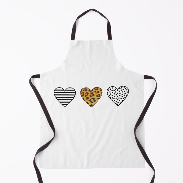 Item preview, Three Hearts, Leopard Print, Dot, Stripe designed and sold by artfulnotebook.