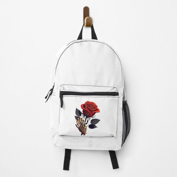 Item preview, Skeleton hand Holding Red Rose designed and sold by Zaak4.