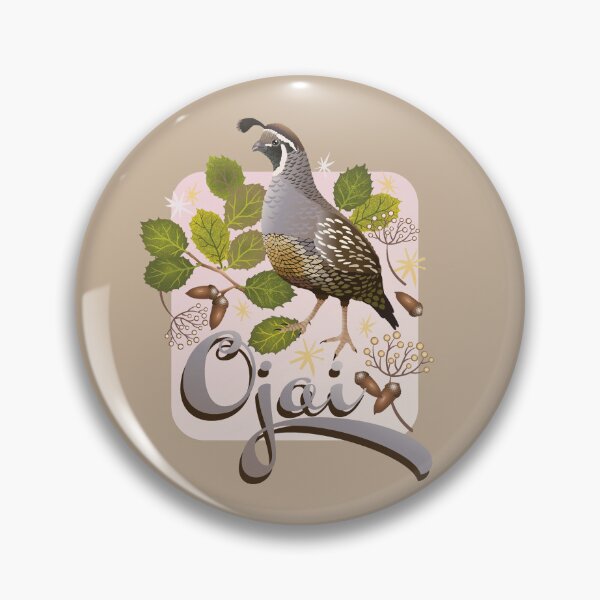 Item preview, Ojai Quail designed and sold by Pamelandia.