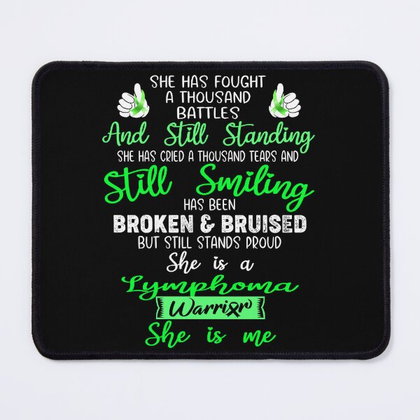 Item preview, Lymphoma Warrior SHE IS ME - Support Lymphoma Fighter Gifts designed and sold by Berriosly.