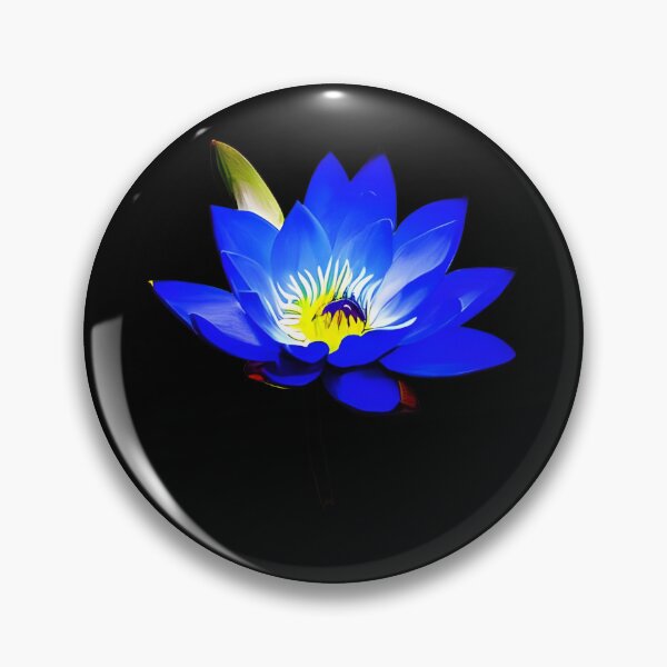 Item preview, Blue lotus flower artwork designed and sold by gramizzia.