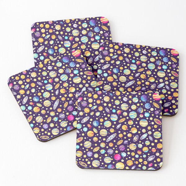 Item preview, Space Galaxy and Planets Pattern designed and sold by LuvNutty.