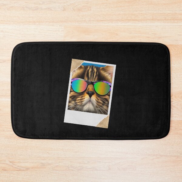 Item preview, Cool Rainbow Glasses Cat Funny Happy Witty Joke Sarcastic Spiritual Animal Birthday Gift designed and sold by EpsilonEridani.