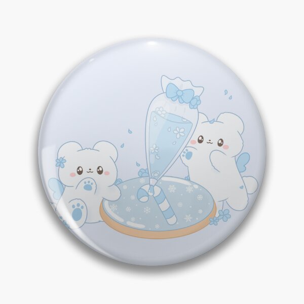 Item preview, polar bear cookie designed and sold by lumiangelica.