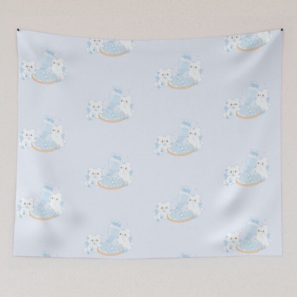 Item preview, polar bear cookie designed and sold by lumiangelica.