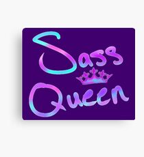Sass Queen Canvas Print