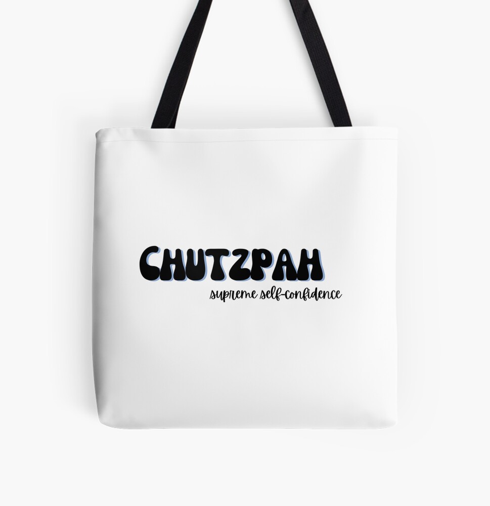 Chutzpah Black Tote