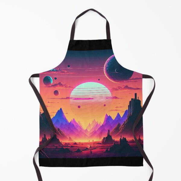 Item preview, Exploring the Synthwave Landscape of a Distant World designed and sold by Mullet Monkey.