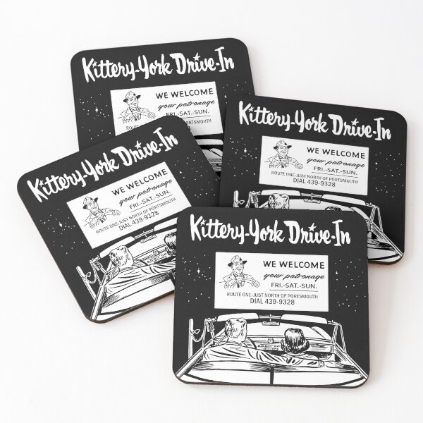 Item preview, Kittery York Drive-In 1961 designed and sold by Atomic Anachronism Art!.