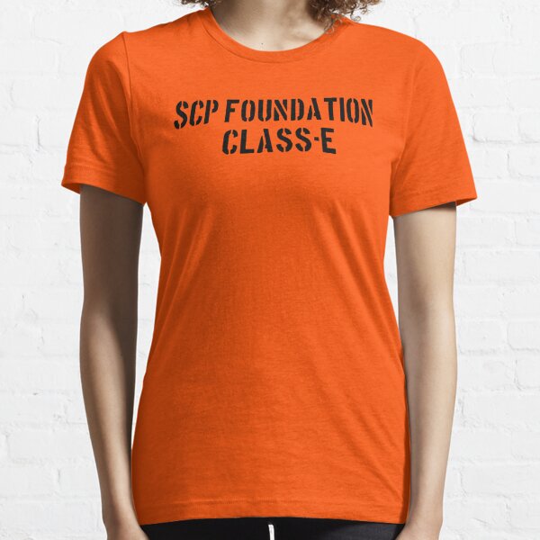 Scp T Shirts Redbubble - class d shirt for scp foundation roblox