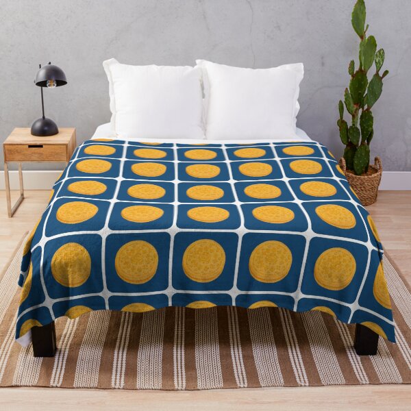 Item preview, Golden Cookie Dunked in Blue (bite-sized) designed and sold by joaquin-waqueen.