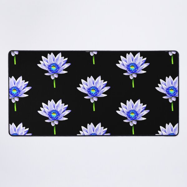 Item preview, Blue lotus flower artwork designed and sold by gramizzia.