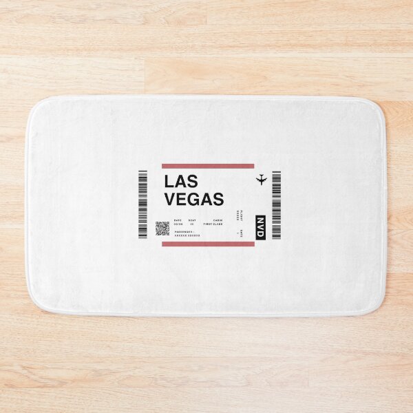 Item preview, Las Vegas plane ticket designed and sold by Famousstickers-.