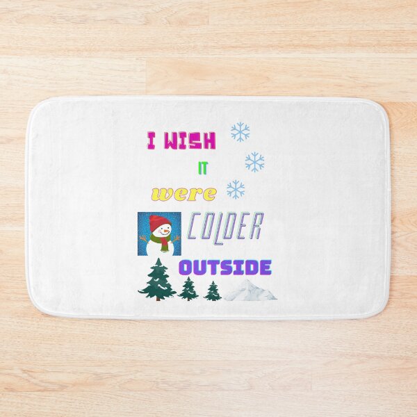 Item preview, I Wish I Were Colder  designed and sold by KraftCraftyArts.