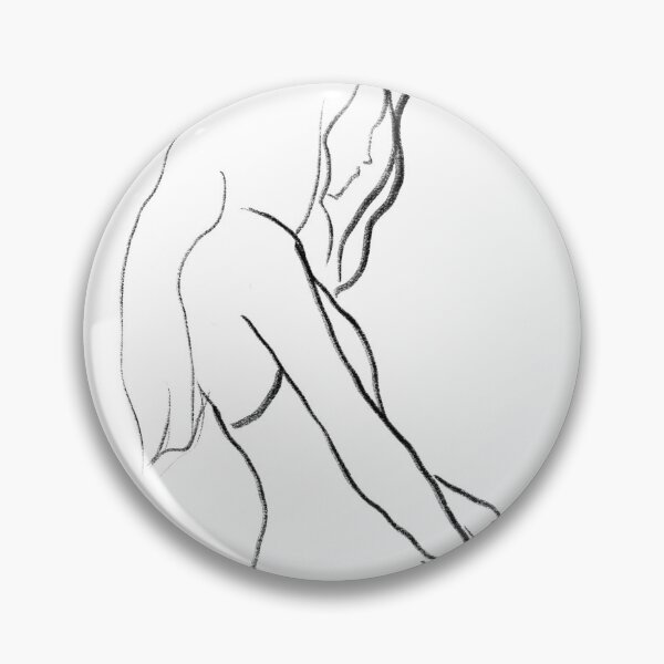 Item preview, Line art lady designed and sold by jennibxx.