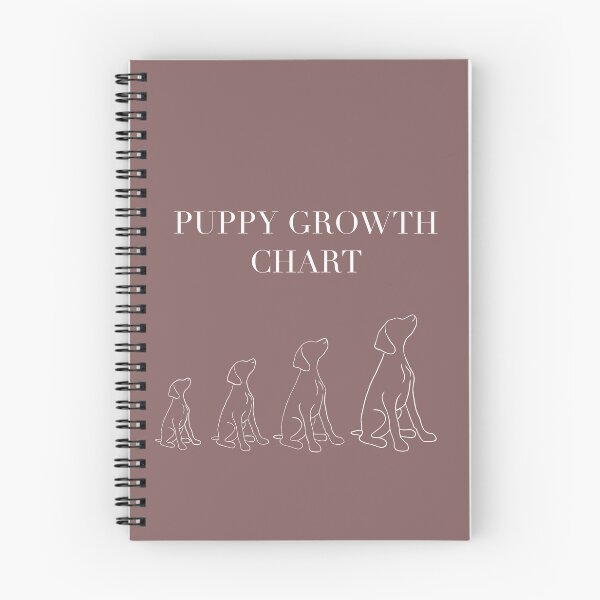 Item preview, Puppy Growth Chart Book designed and sold by Horsequeenozie.