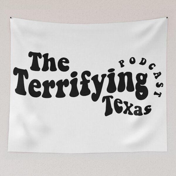 Item preview, Terrifying Texas Waaaaaavy Logo designed and sold by The Terrifying Texas  Podcast Merch.