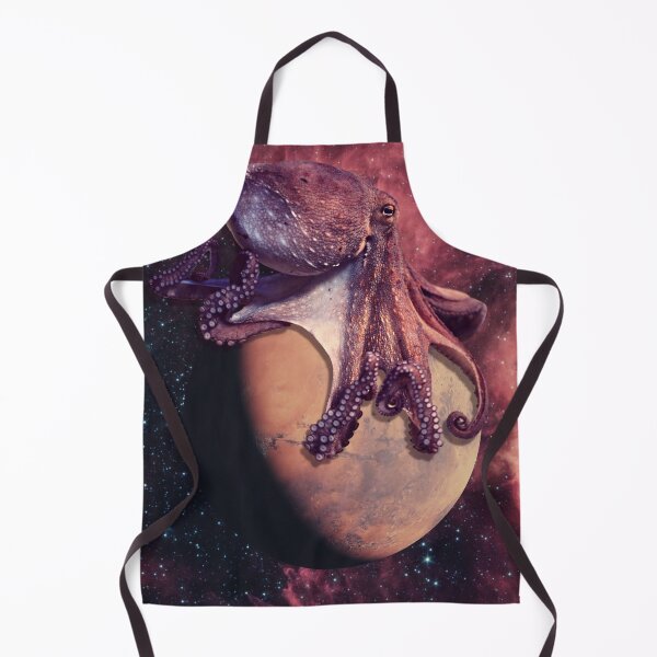 Item preview, Red Octopus on Mars During a Supernova designed and sold by Caregiverology.