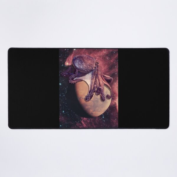 Item preview, Red Octopus on Mars During a Supernova designed and sold by Caregiverology.
