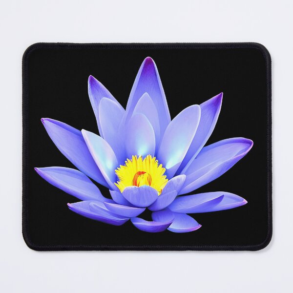 Item preview, Blue lotus flower artwork designed and sold by gramizzia.
