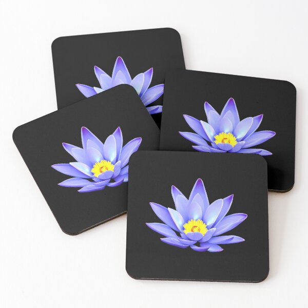 Item preview, Blue lotus flower artwork designed and sold by gramizzia.
