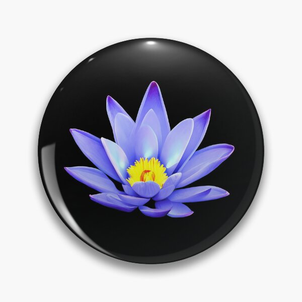 Item preview, Blue lotus flower artwork designed and sold by gramizzia.